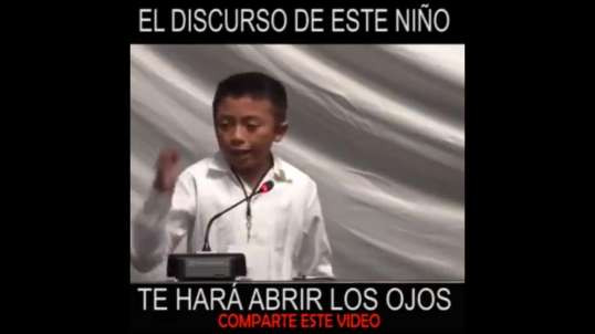 Un discurso de un Ser Humano