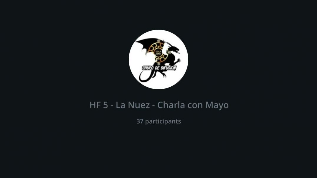 HF5 La Nuez - Charla Jose Mayo