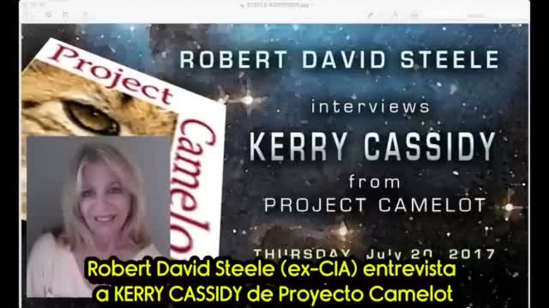 (Ex-CIA)Robert David Steele interroga a Kerry Cassidy