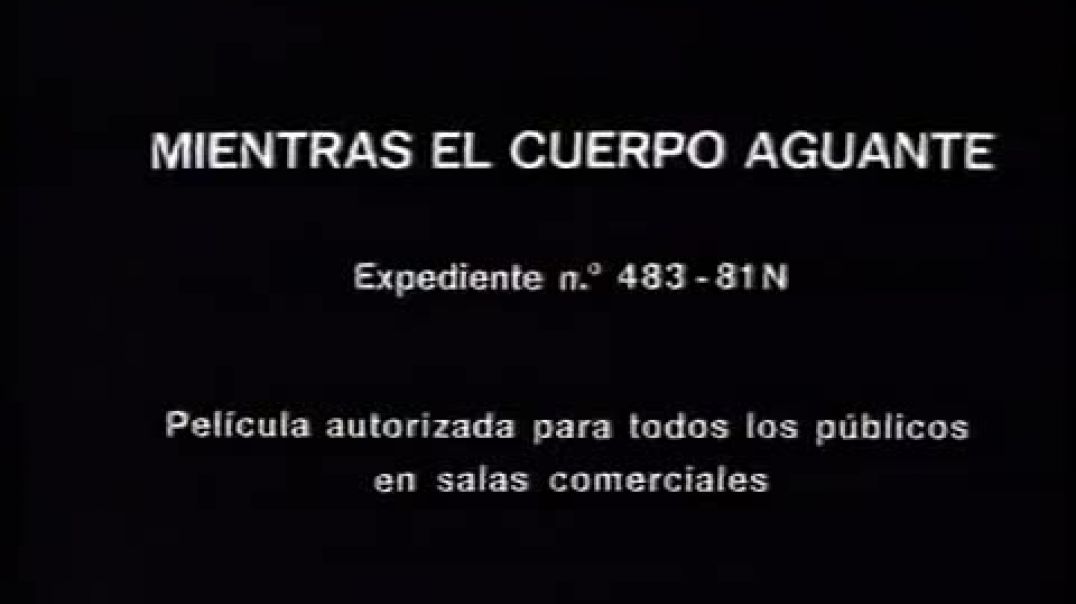 Mientras el cuerpo aguante, documental Chicho Sánchez Ferlosio (Fernando Trueba, 1982) (360p_25fps_H