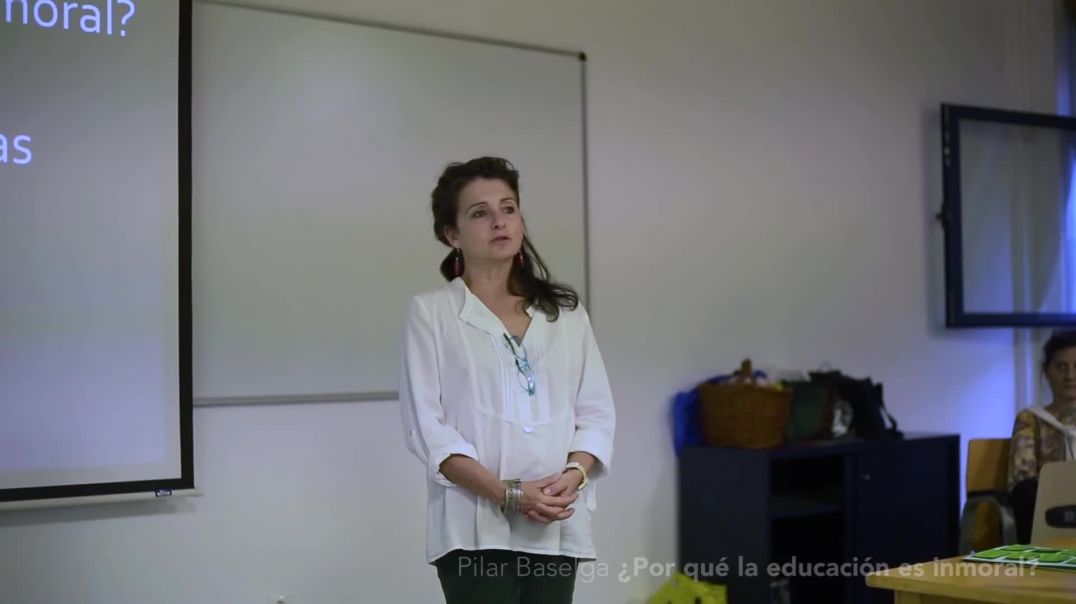 Pilar Baselga ¿por qué la educación es inmoral?