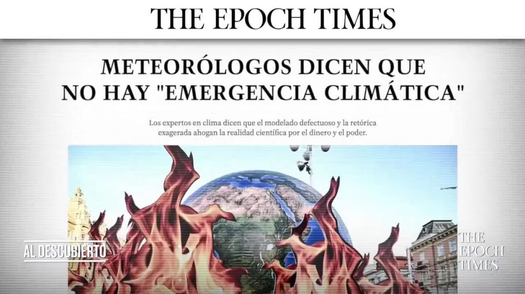 La Ciencia habla: No Hay Emergencia Climática