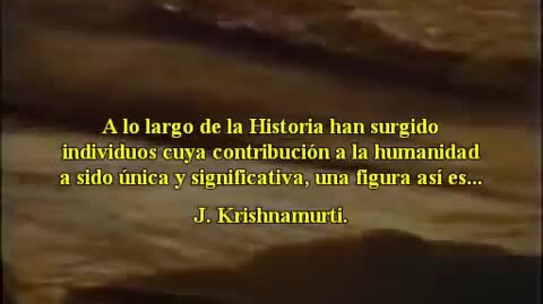 El desafío del cambio, Krishnamurti (Subtitulado)