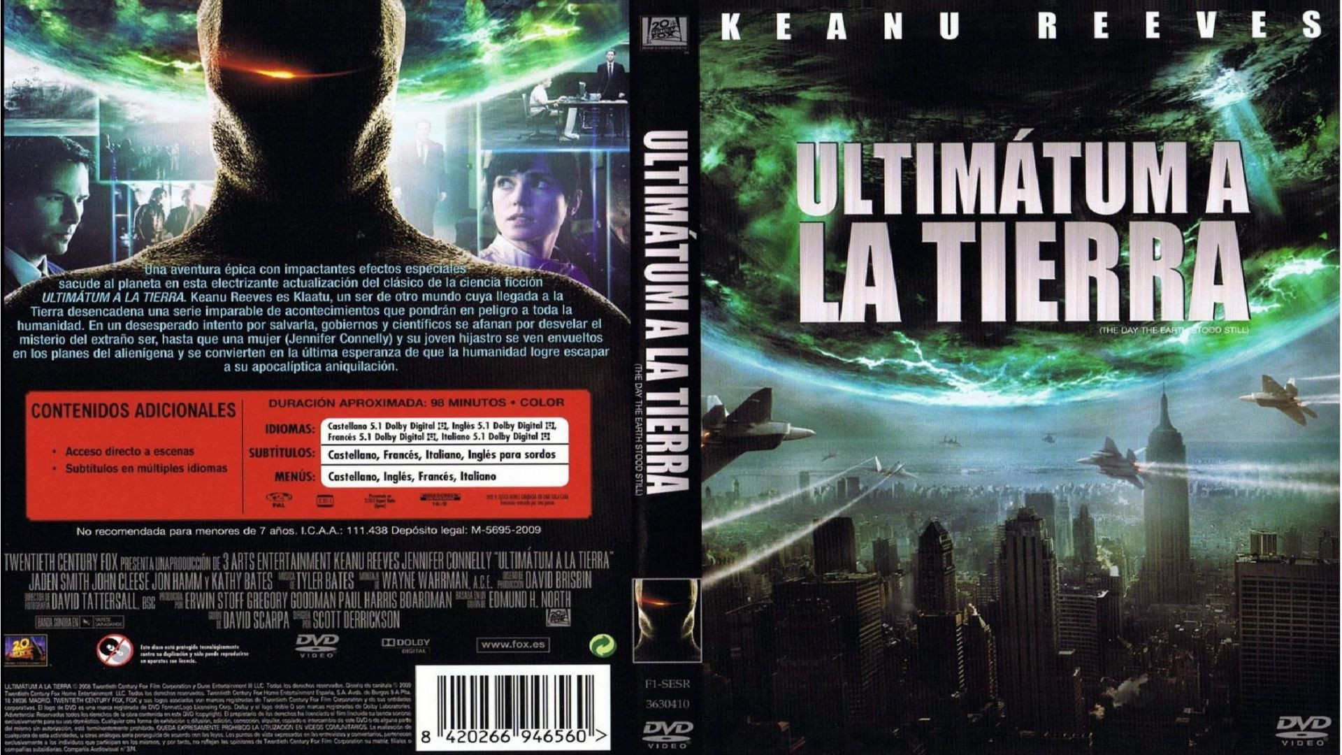 Ultimatum a la Tierra (2008) cas.