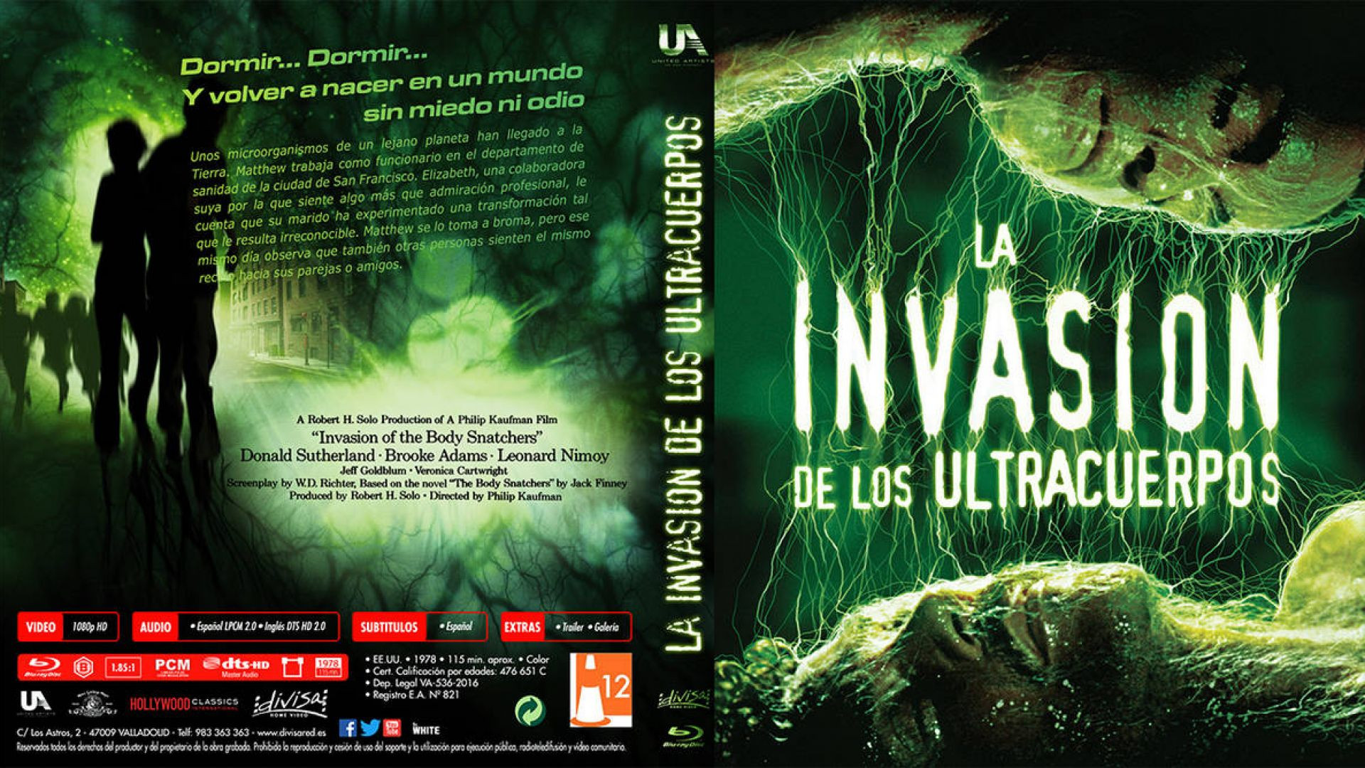 La Invasion de los Ultracuerpos (1978) cas.