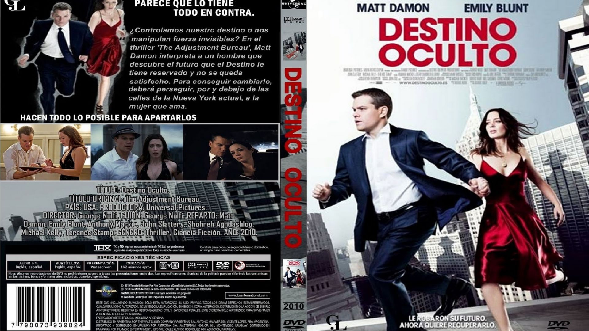 Destino Oculto (2011) cas.