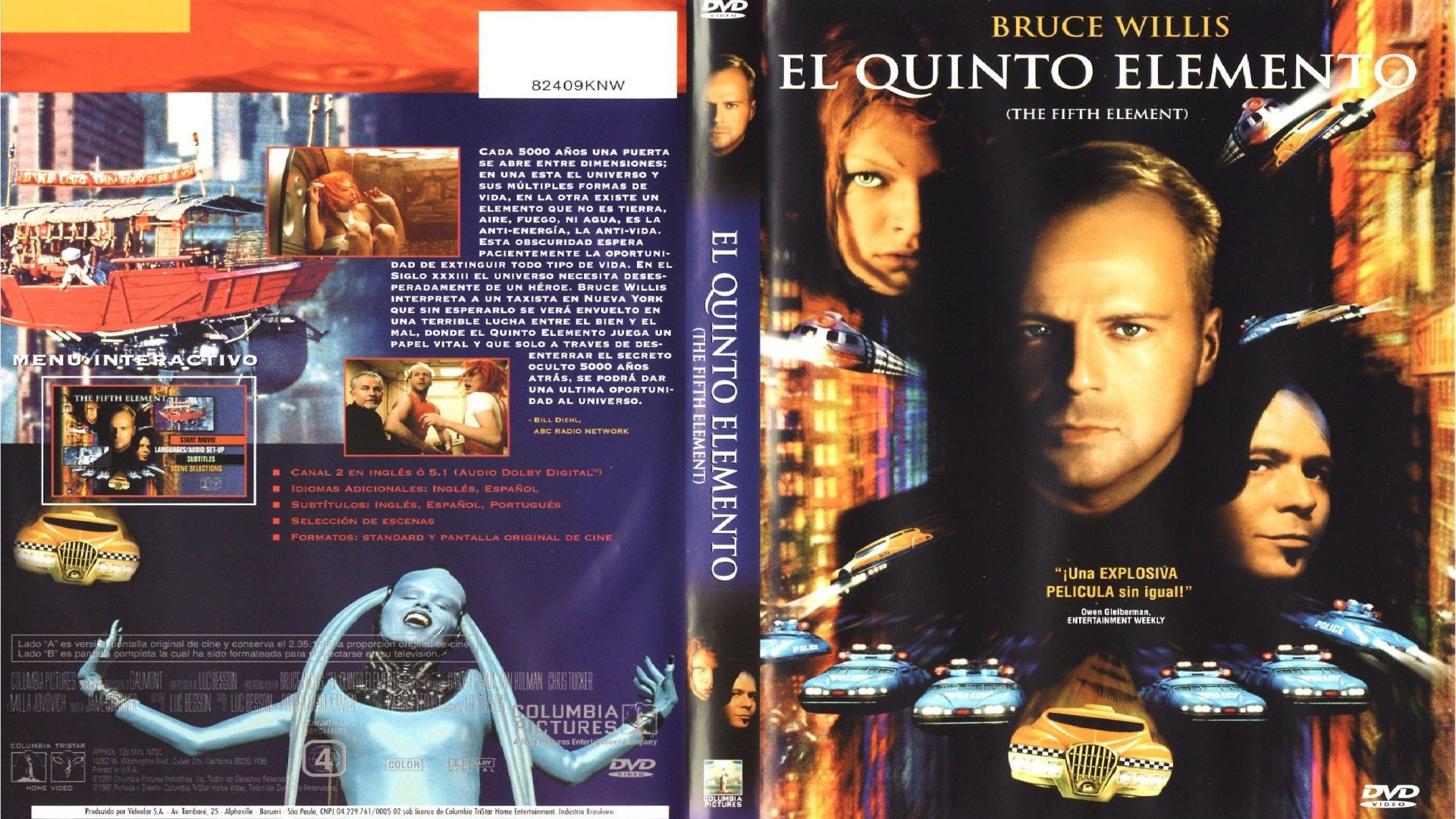 El Quinto Elemento (1997) cas.