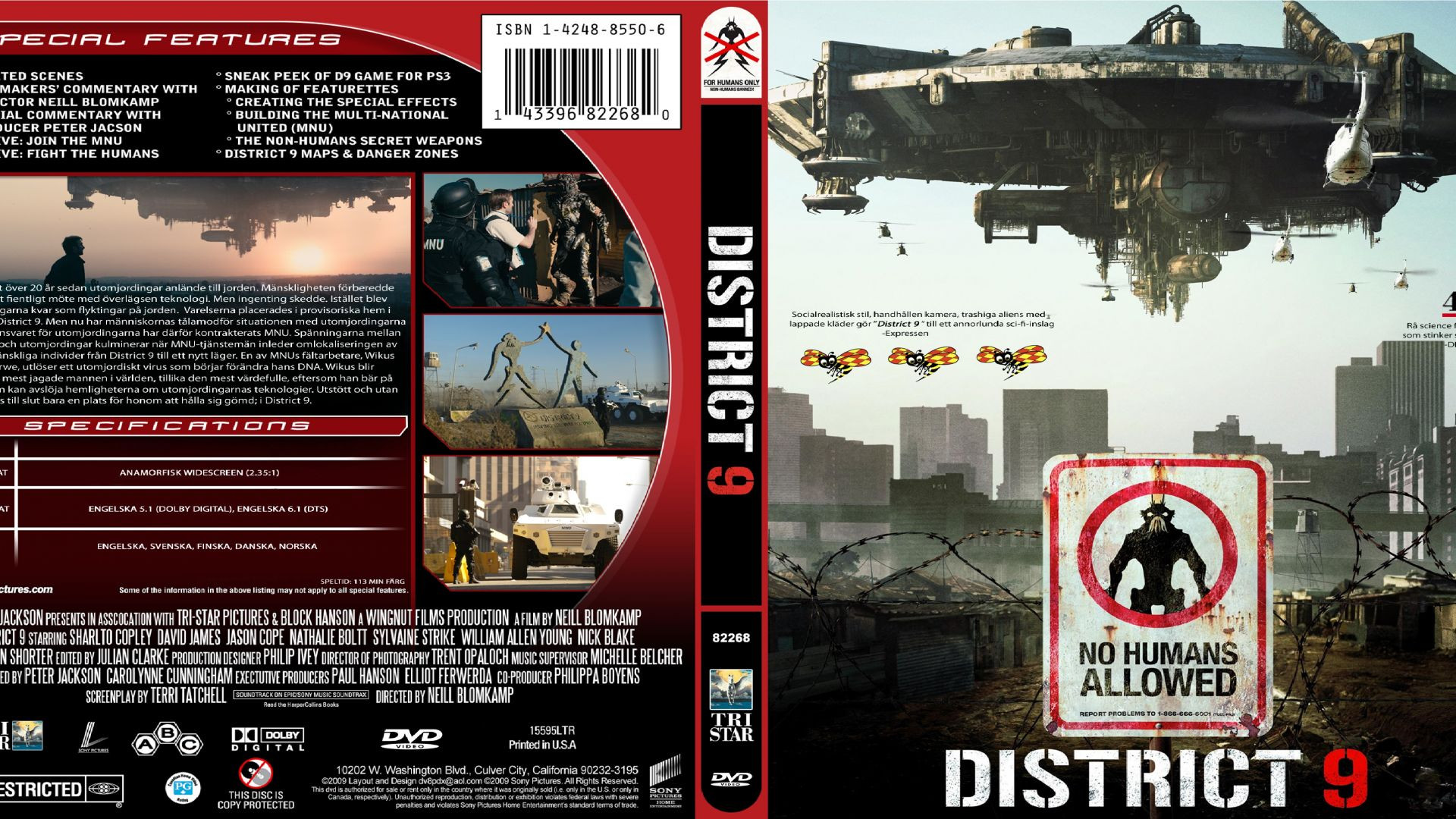 Distrito 9 (2009) cas.