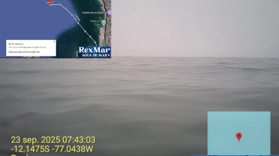 Viaje Comp  extr Agua d Mar RexMar  🇵🇪23-9-25 3,66 km