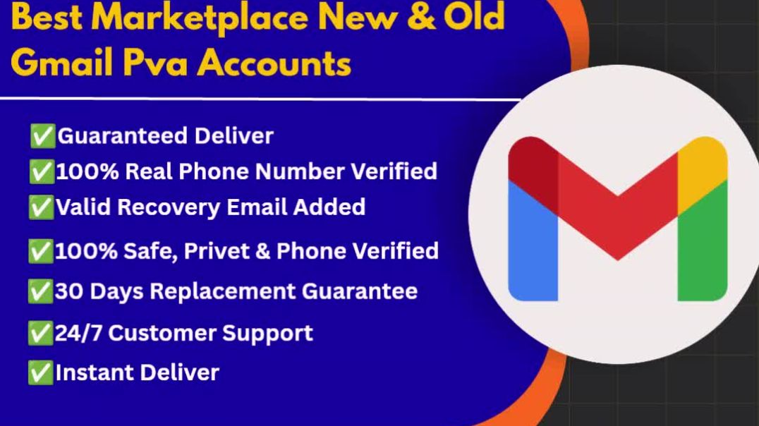 Top 11 Sites To Buy Old Gmail Accounts (PVA & Old) - NY