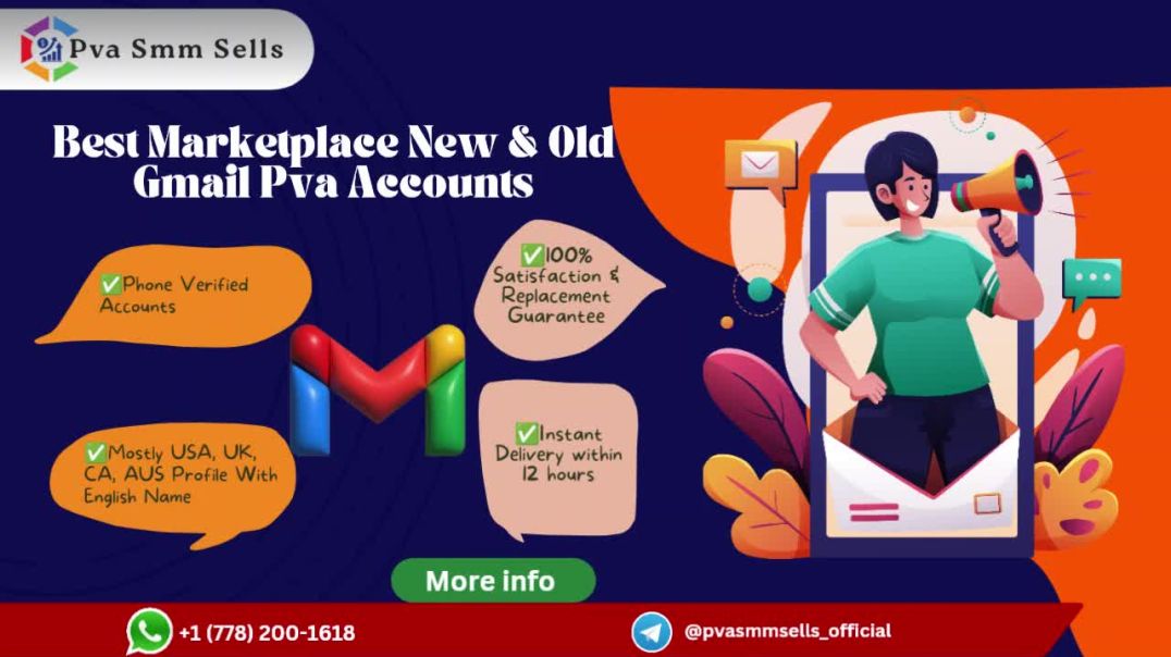 Buy Old Gmail Accounts | Aged & Bulk