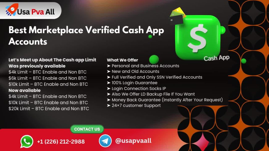 Top 5 Sites to Buy Verified Cash App Accounts Old and