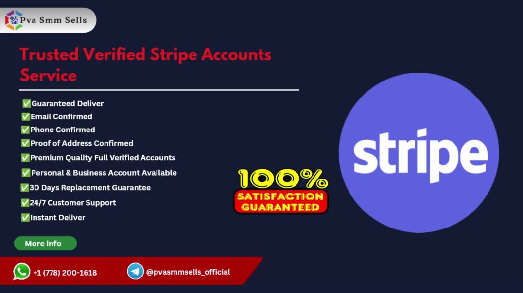 Buy Verified Stripe Accounts Old and New
