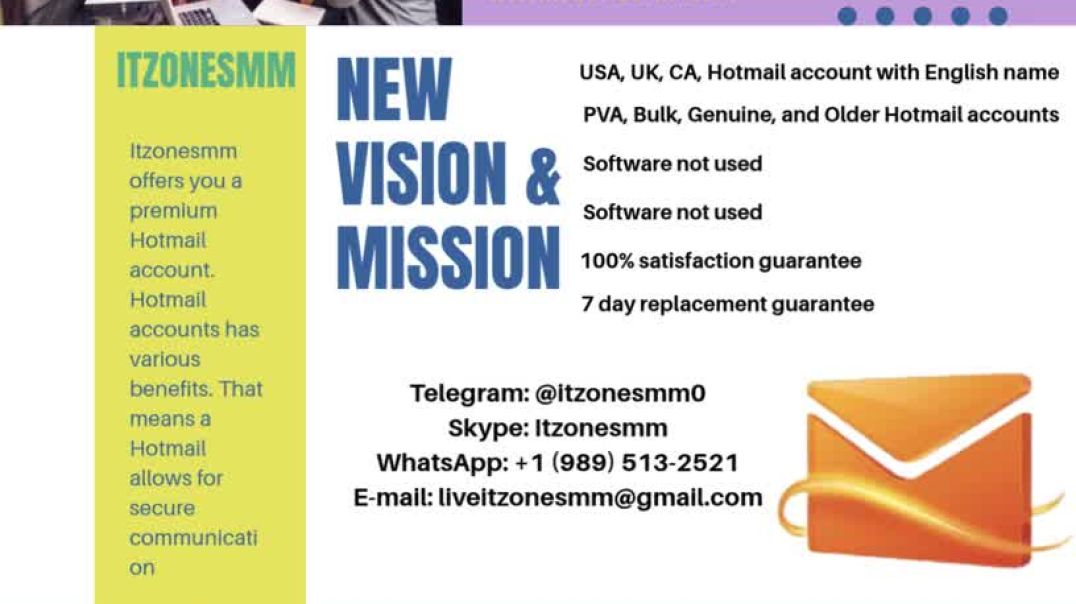 Trustable to Buy Hotmail Accounts (PVA & Aged