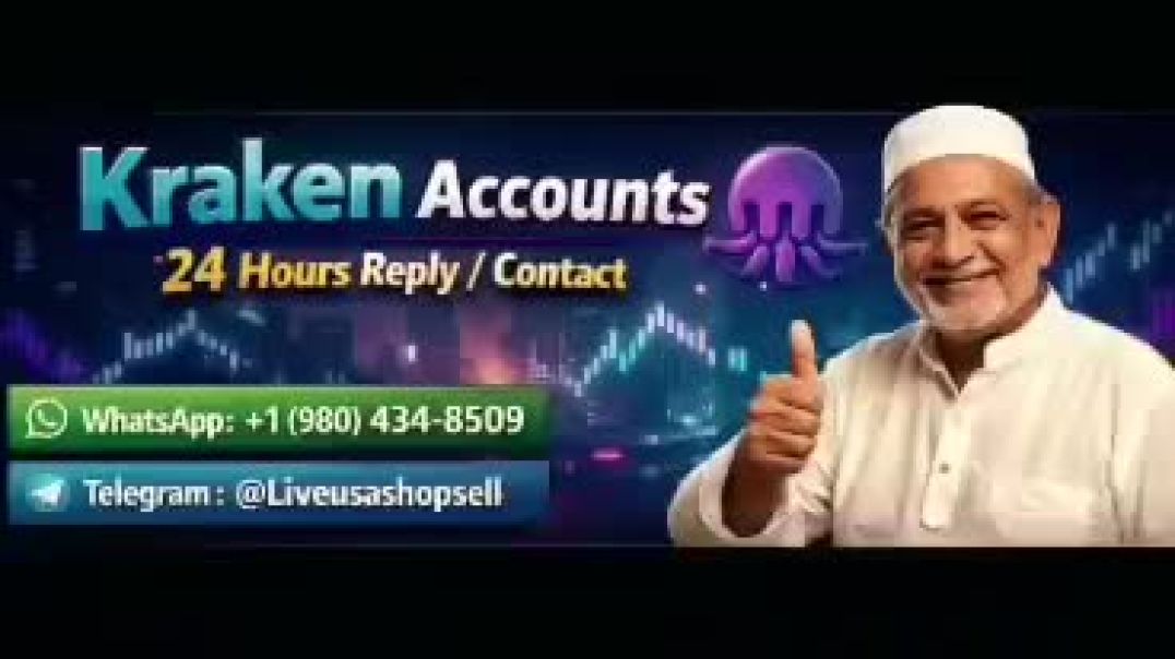 Why Do You Need  B➤uy  Verified Kraken Accounts....